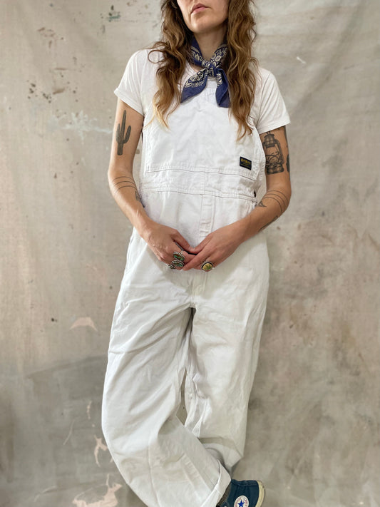 80s White OshKosh Overalls