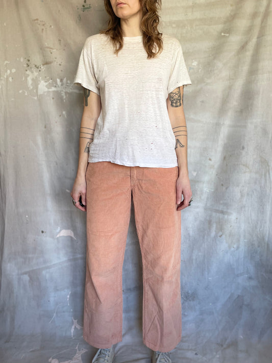 70s Peach OshKosh Corduroy Utility Pants