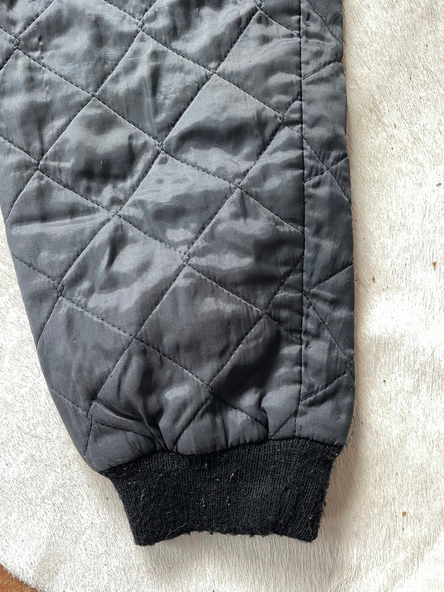 Black Walls Quilted Pants