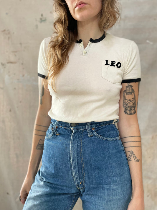 70s Leo Pocket Tee