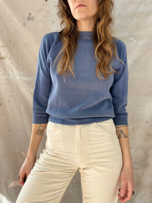 70s Sears Steel Blue Sweatshirt