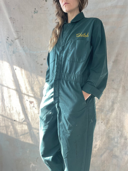 80s “Chetah” Embroidered Coveralls