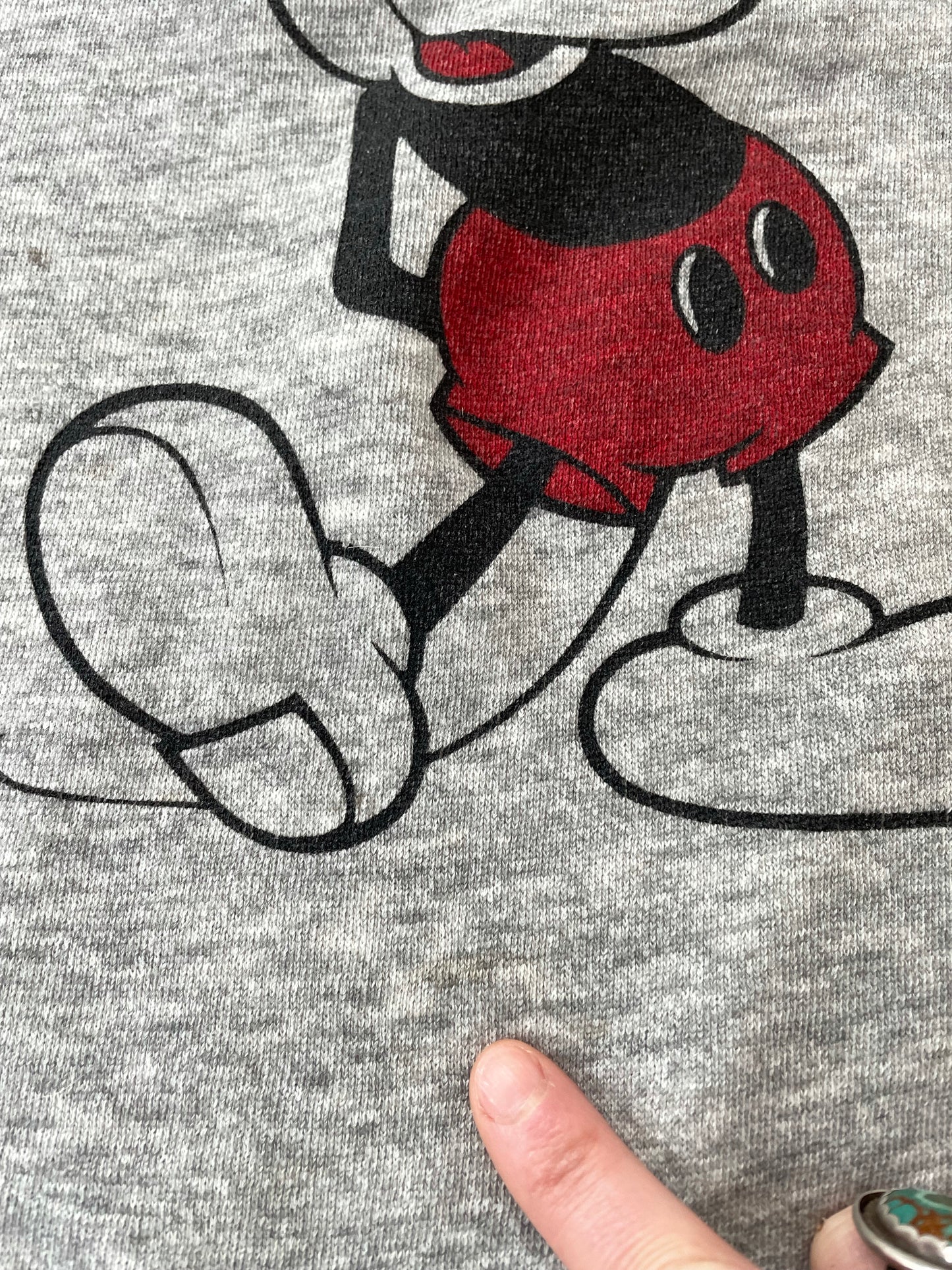 80s Mickey Mouse Sweatshirt