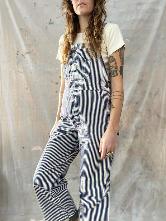 70s/80s Big Mac Express Stripe Overalls