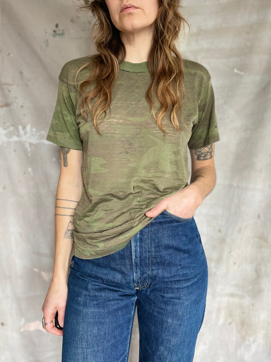 80s Paper Thin Camo Tee