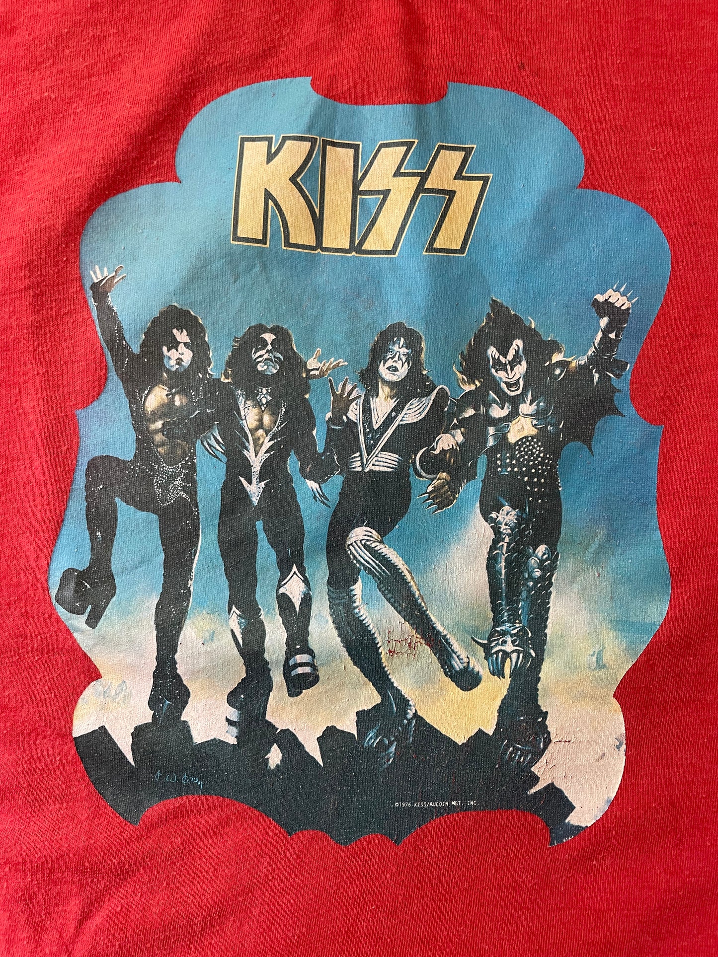 70s Kiss Band Tee