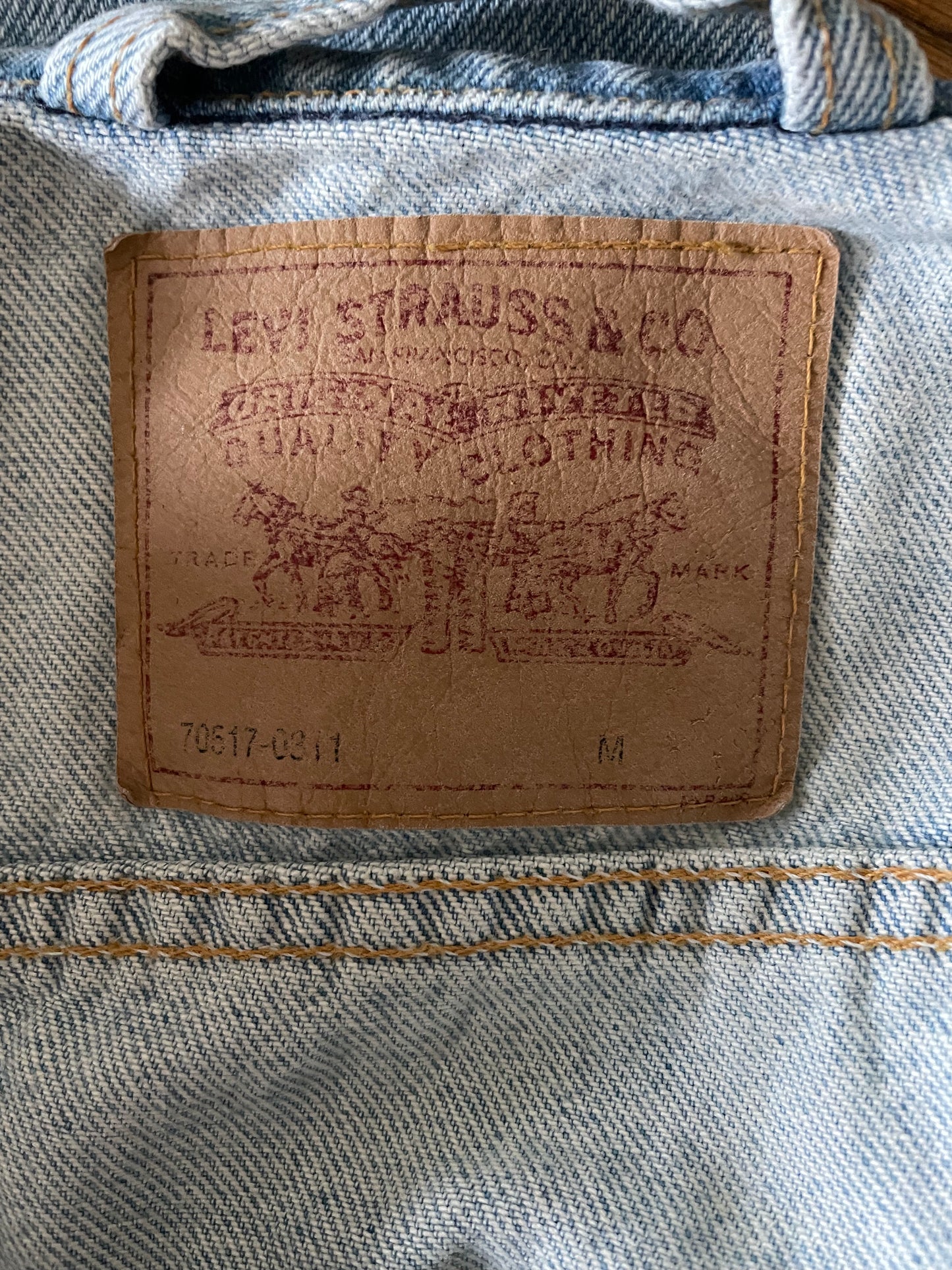 80s Levi’s Denim Vest