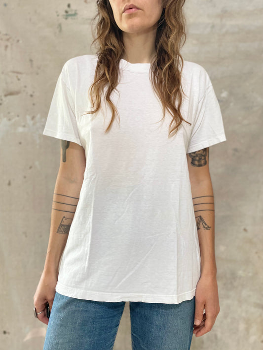 90s Hanes Blank White Tee