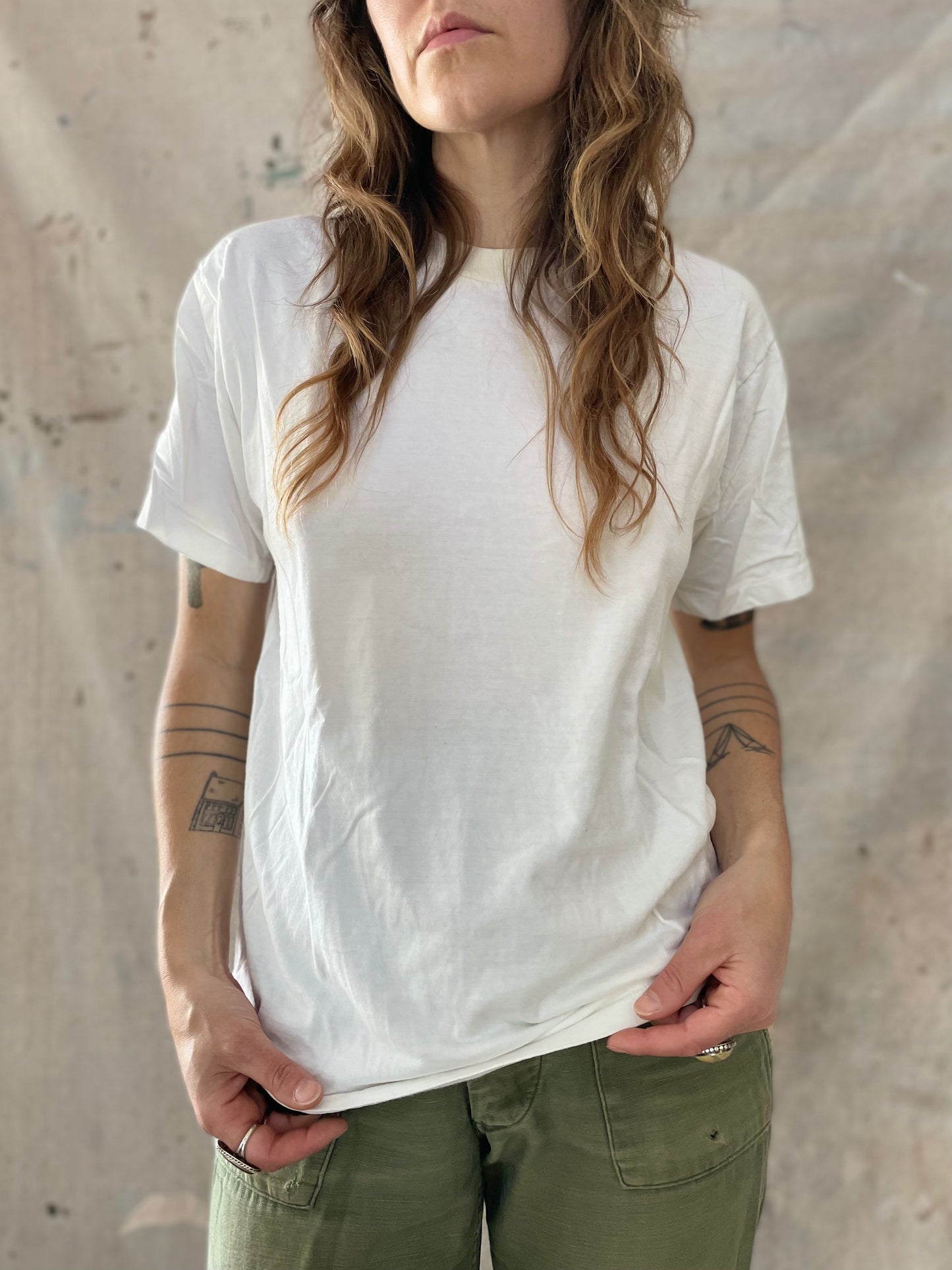 80s JCPenney Blank White Tee