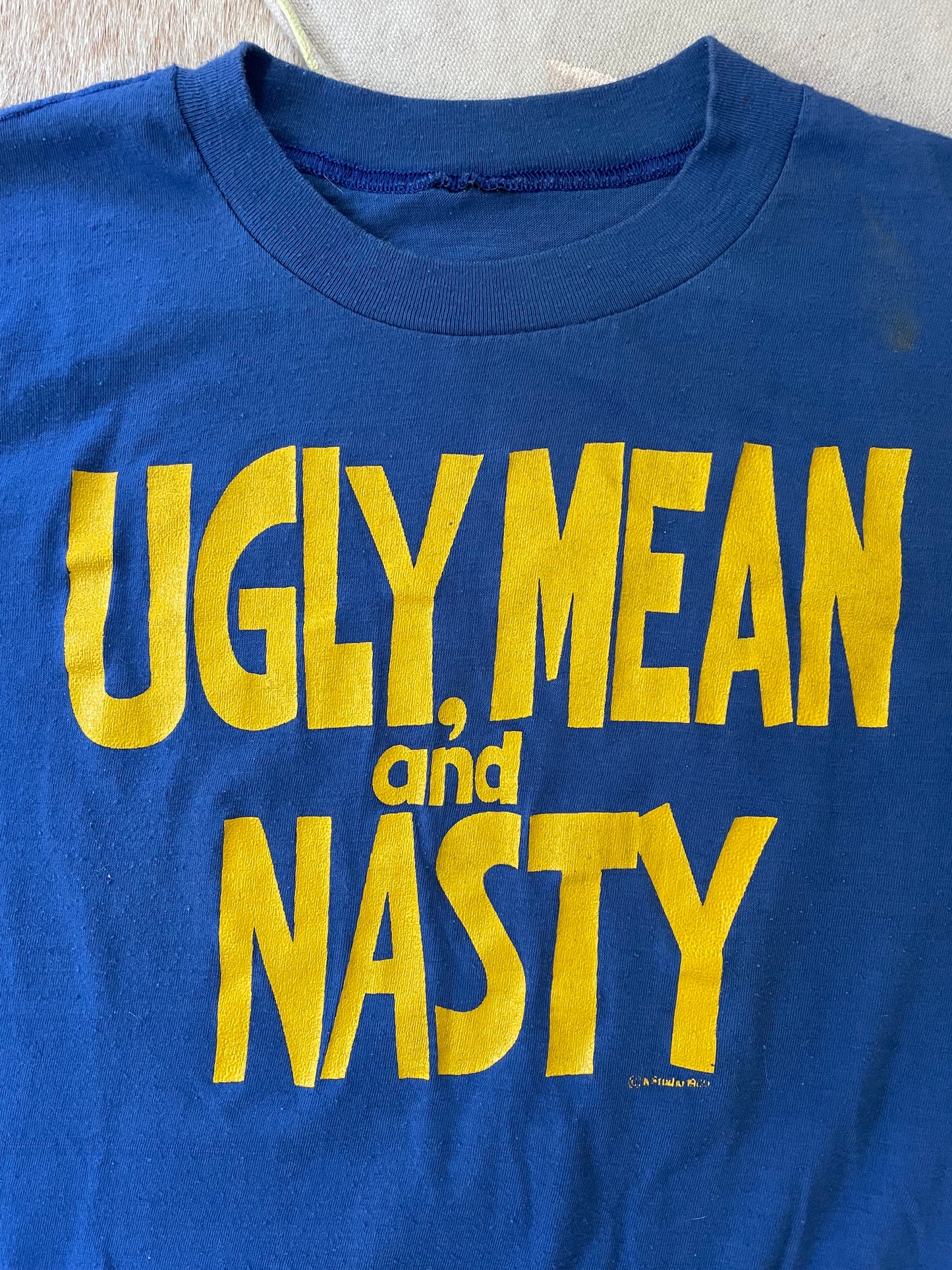 80s Ugly, Mean And Nasty Tee