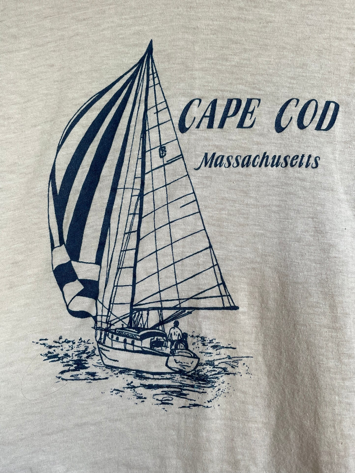 80s Cap Cod Massachusetts Tee