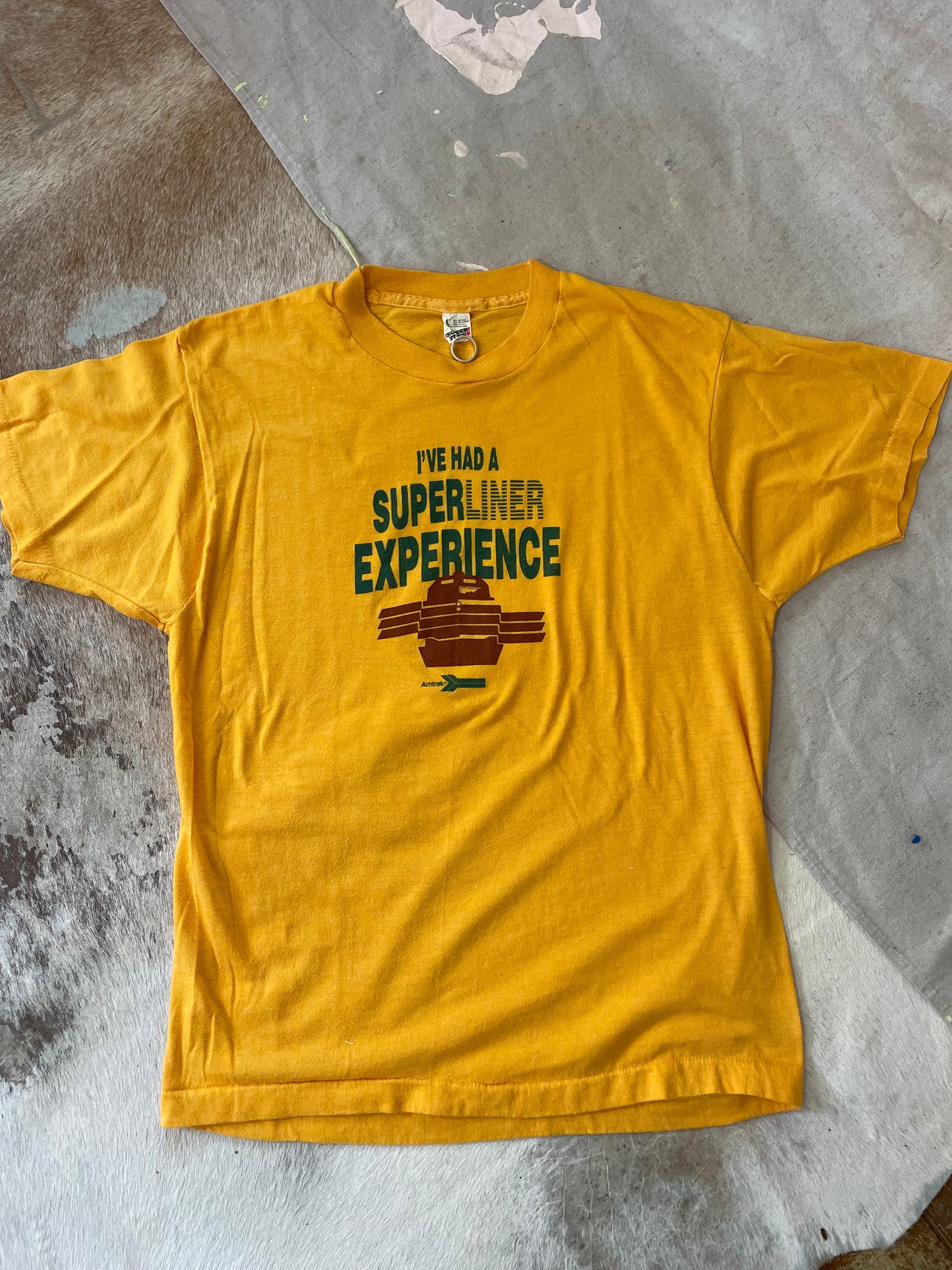 80s Amtrak “I’ve had a super liner experience” Tee