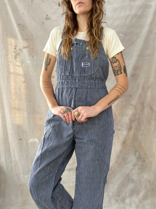 80s Big Smith Hickory Stripe Overalls