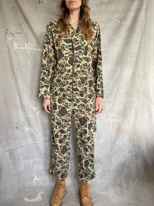 80s Redhead Duck Camo Coveralls