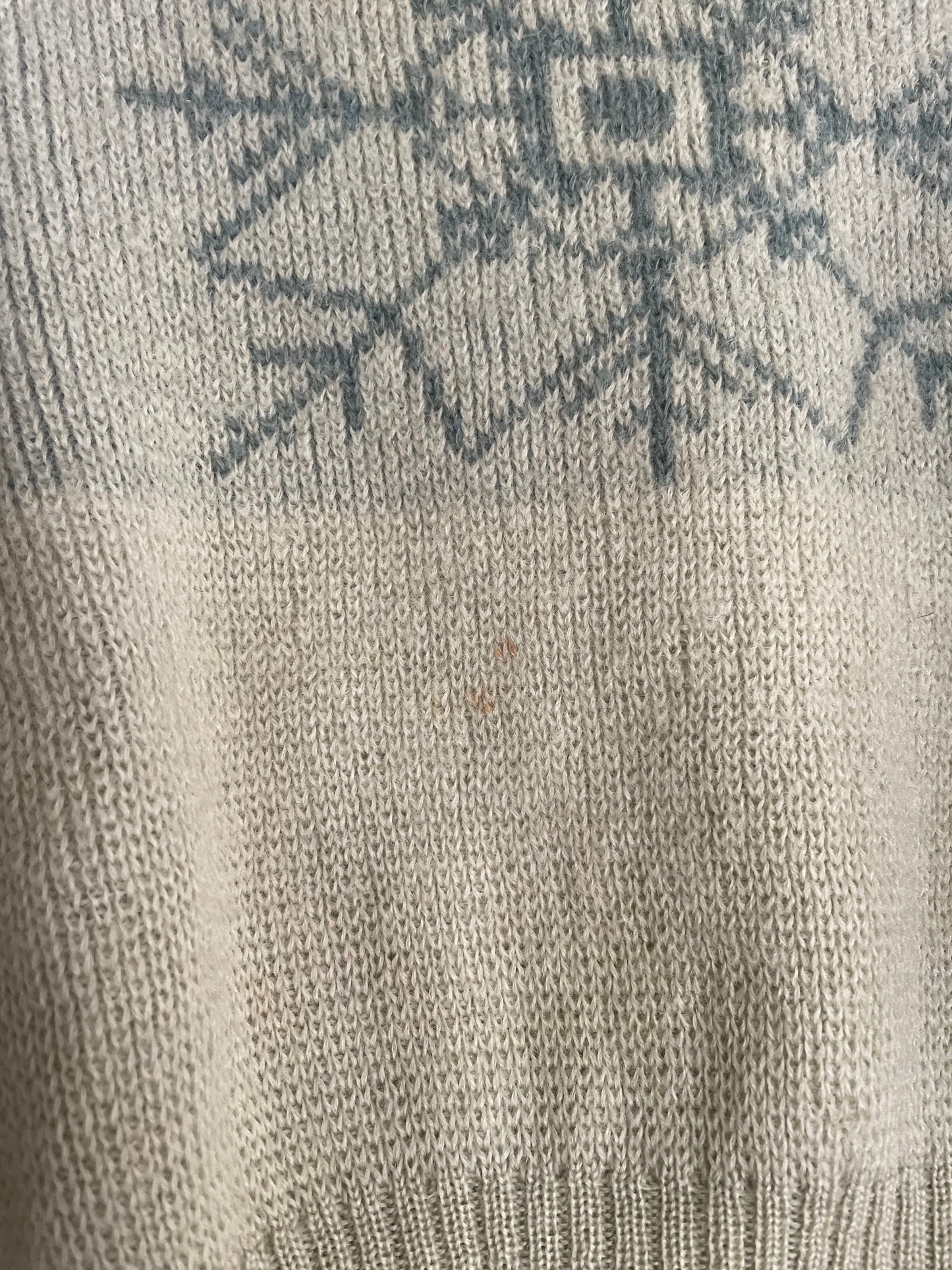 40s/50s Snowflake Sweater