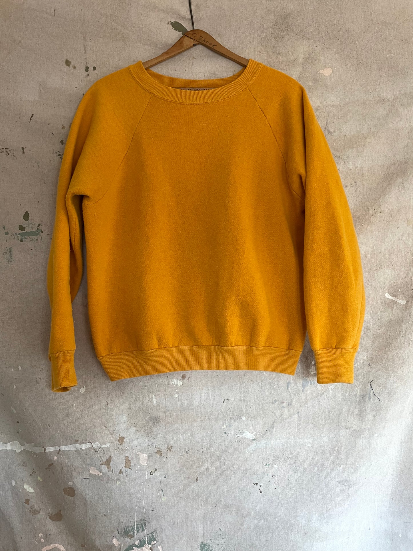 70s Blank Golden Sweatshirt