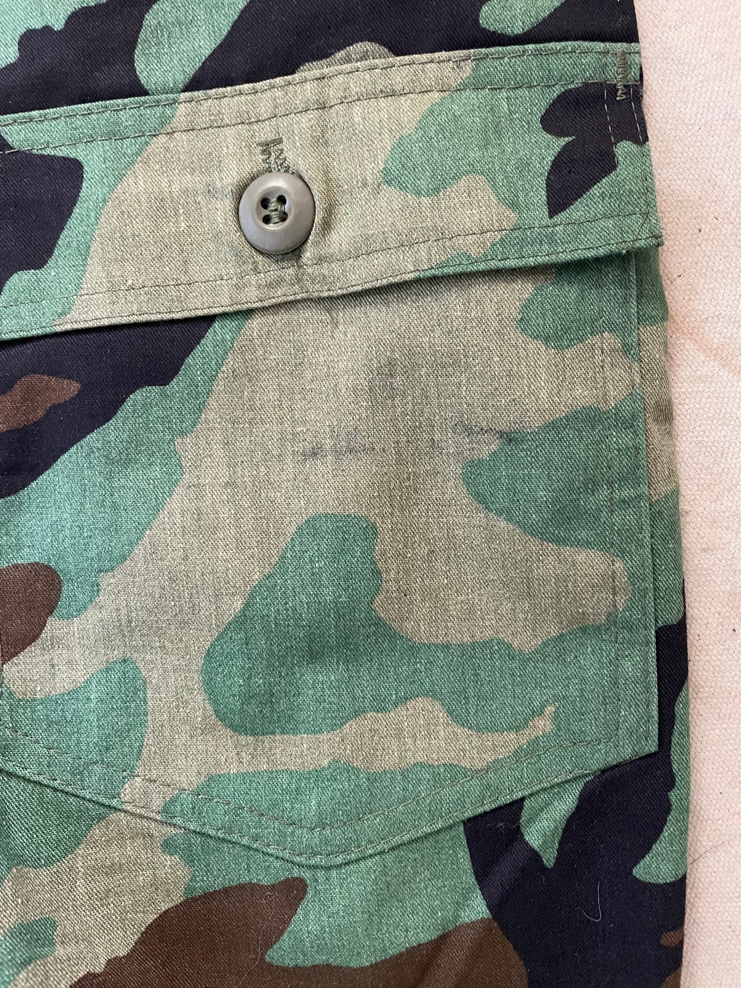 80s Deadstock Camo Pants