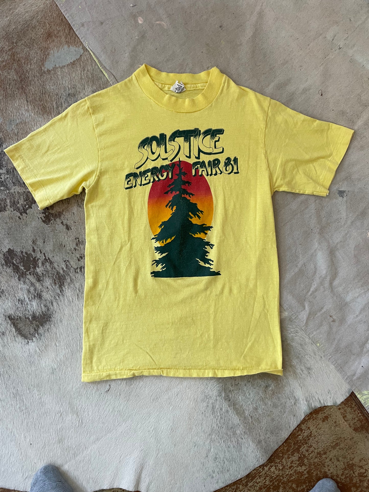 80s Solstice Energy Fair Tee