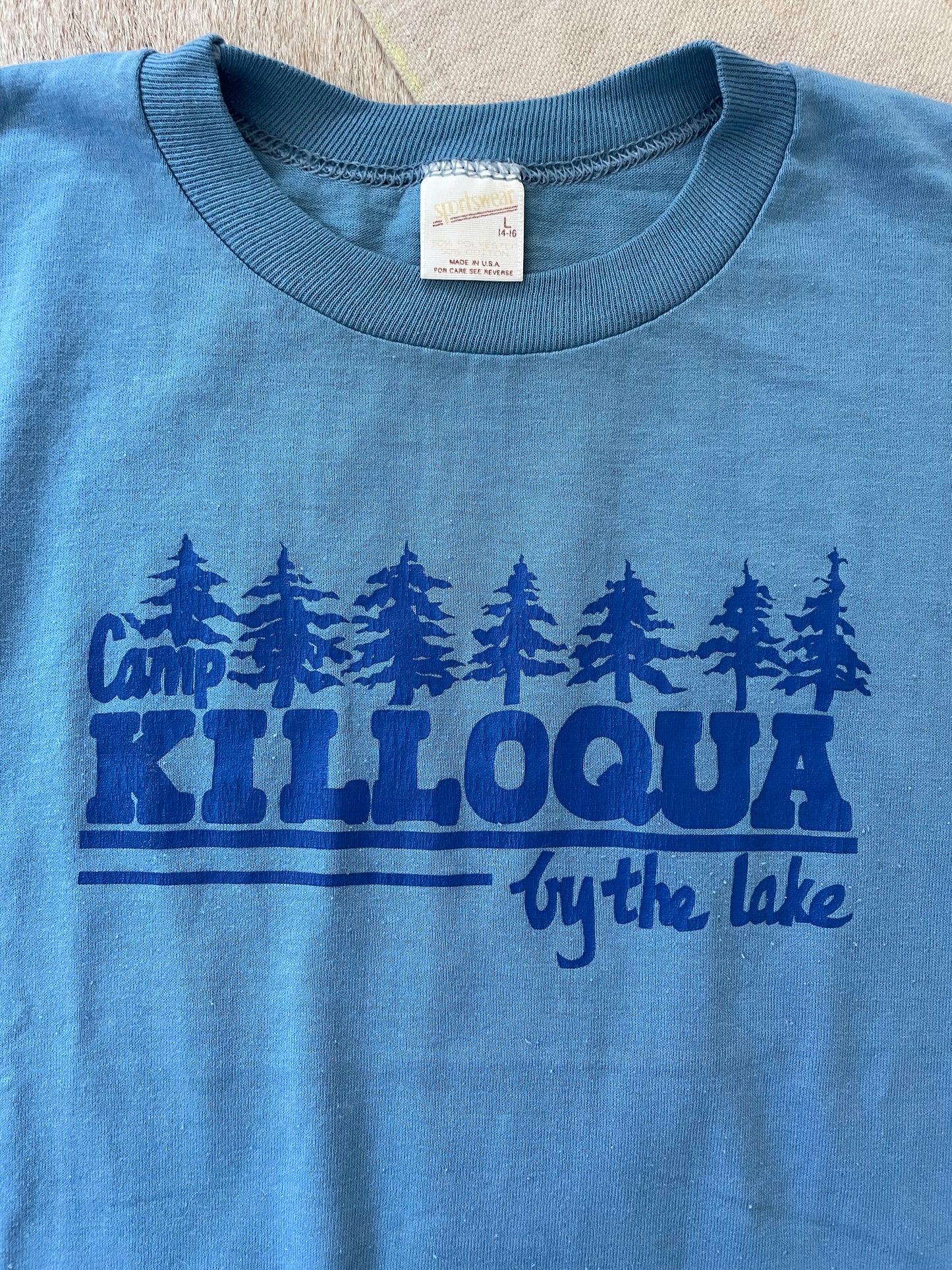 70s Camp Killoqua By The Lake Tee