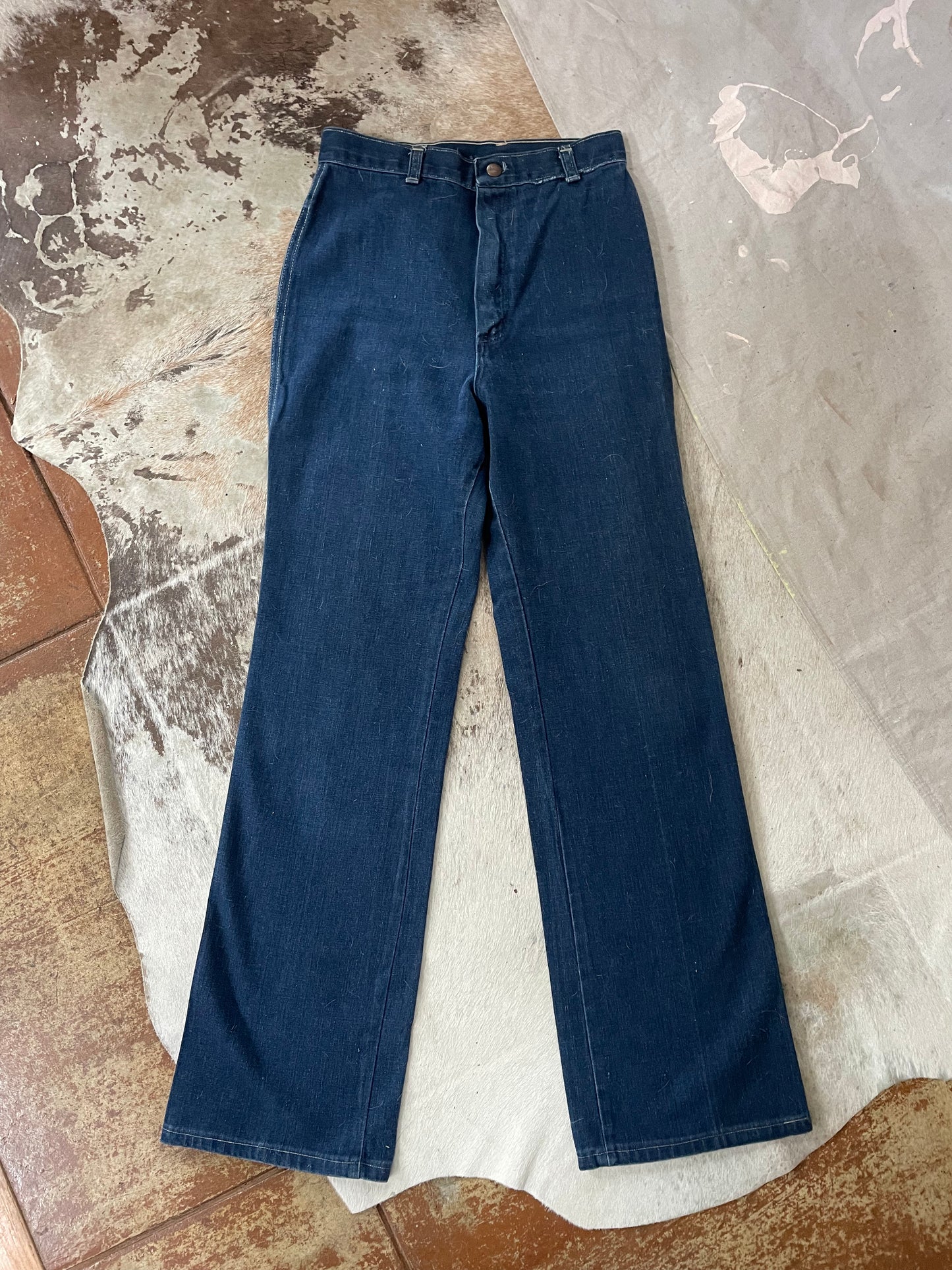 70s Wrangler Rope Embroidered Jeans
