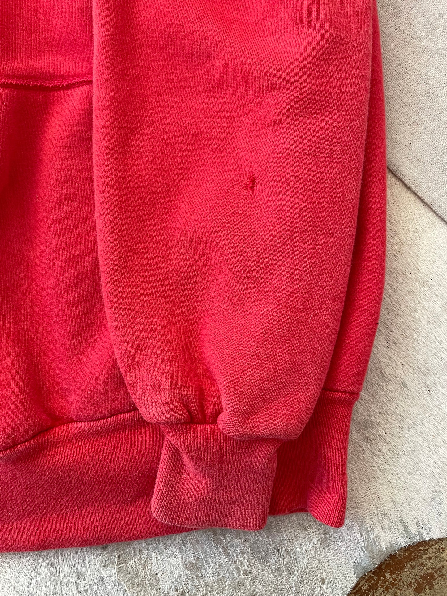 70s Faded Red Hoodie