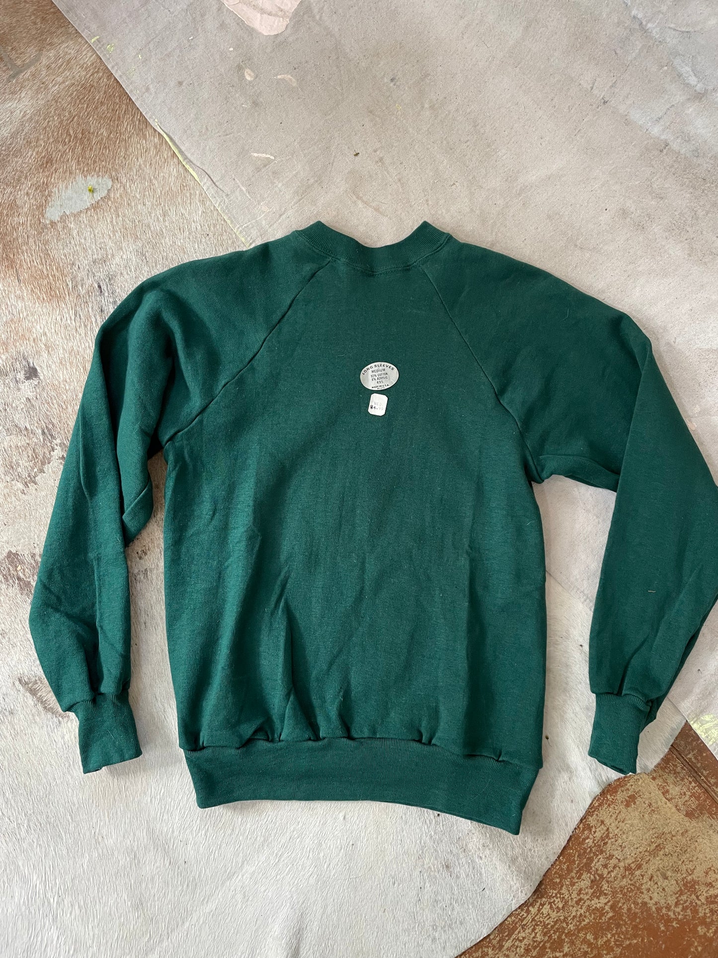 70s/80s Deadstock Blank Evergreen Sweatshirt