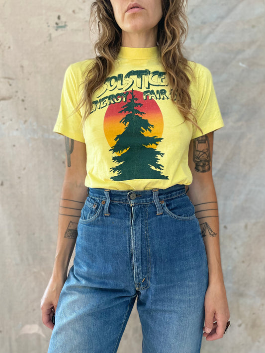 80s Solstice Energy Fair Tee