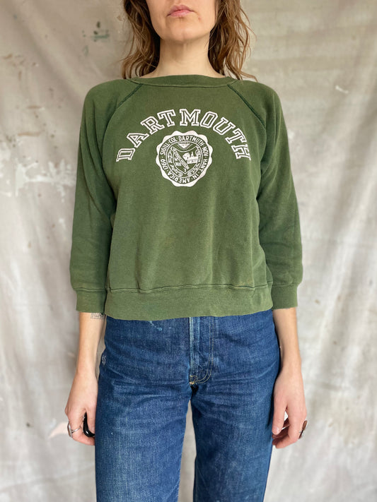 80s Dartmouth Sweatshirt Green