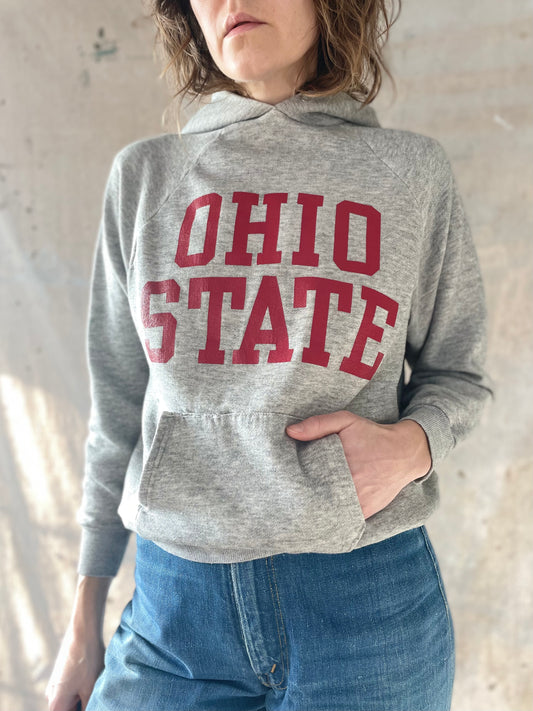 80s Ohio State University Hoodie