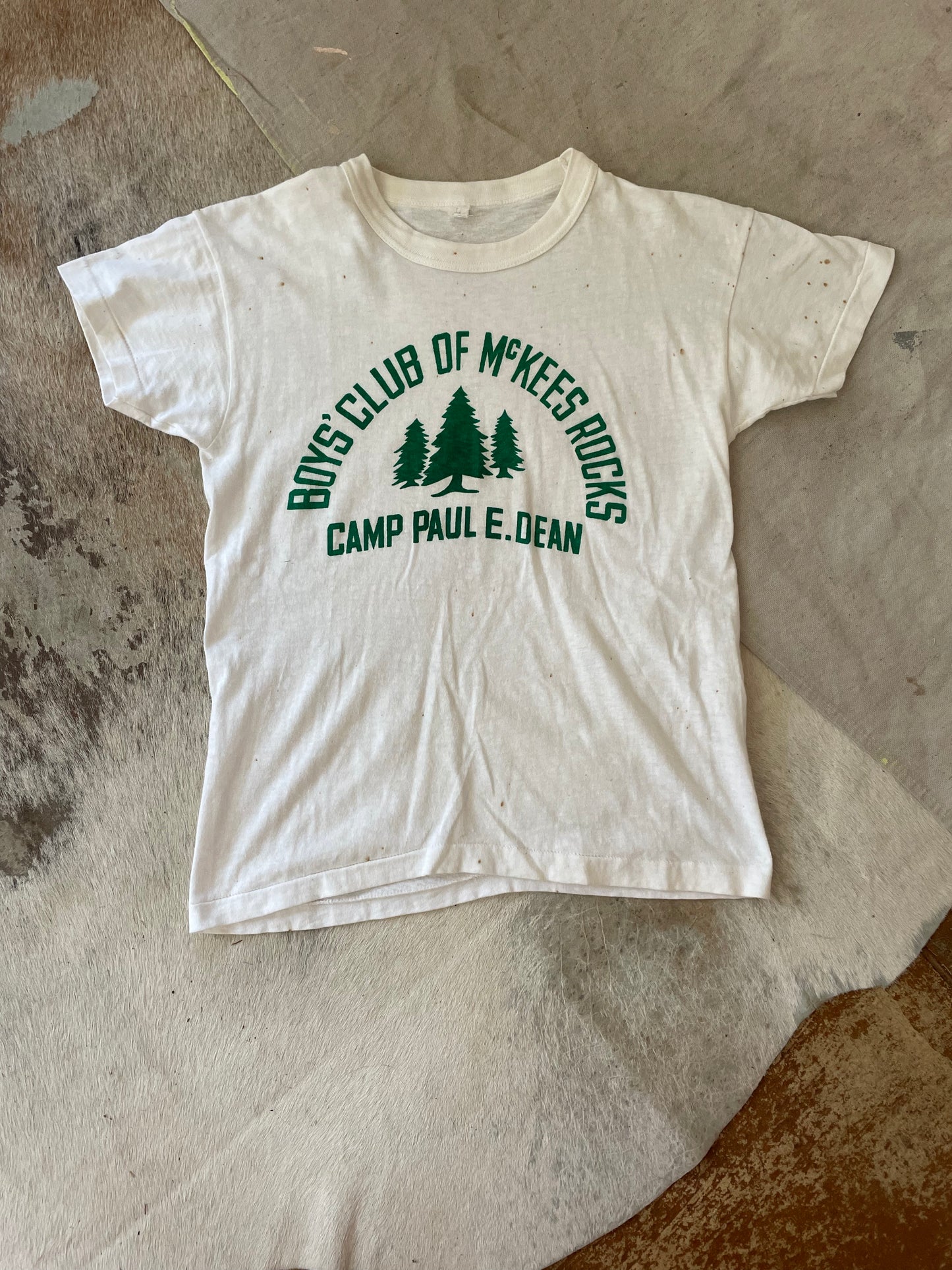60s Boys’ Club Of McKees Rocks Camp Paul E. Dean Tee