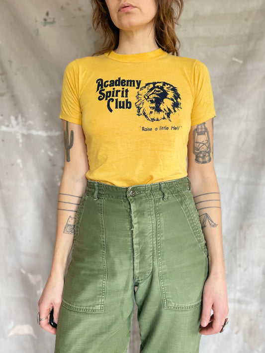 70s Academy Spirit Club “Raise A Little Hell” Tee