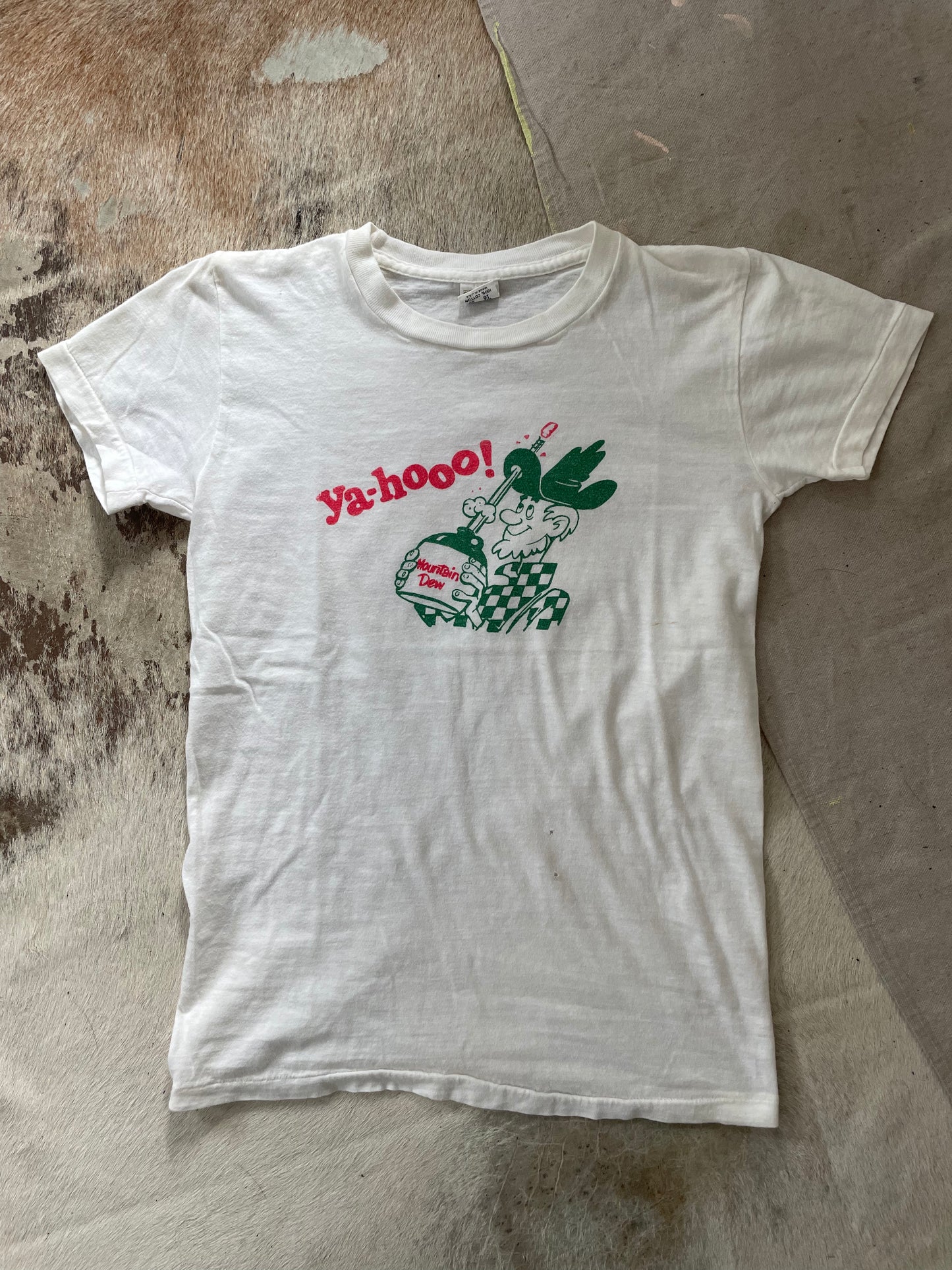 60s Ya-hoo Mountain Dew Advertising Tee