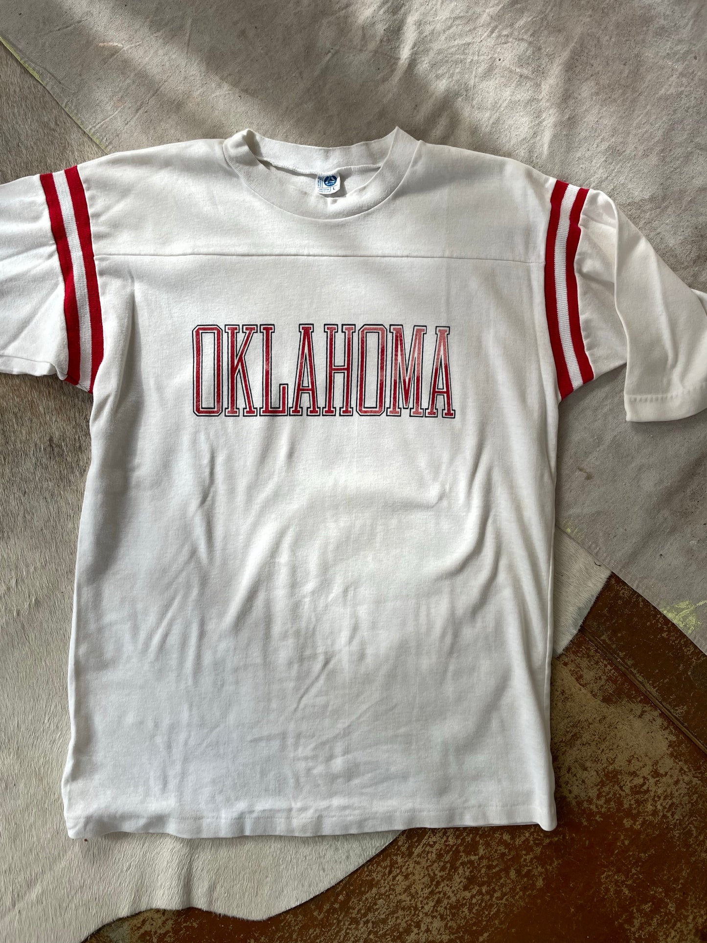 70s Oklahoma Jersey Tee