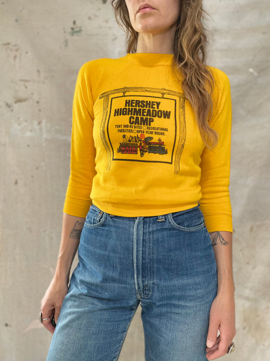 70s Hersey Highmeadow Camp Ground Sweatshirt