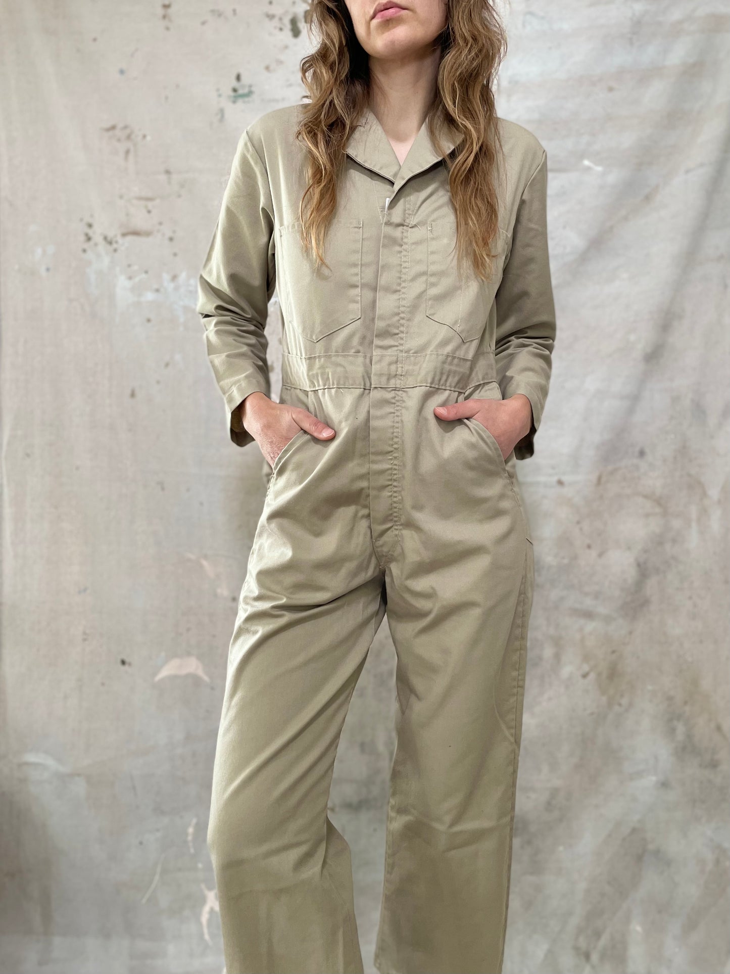 80s Khaki Coveralls