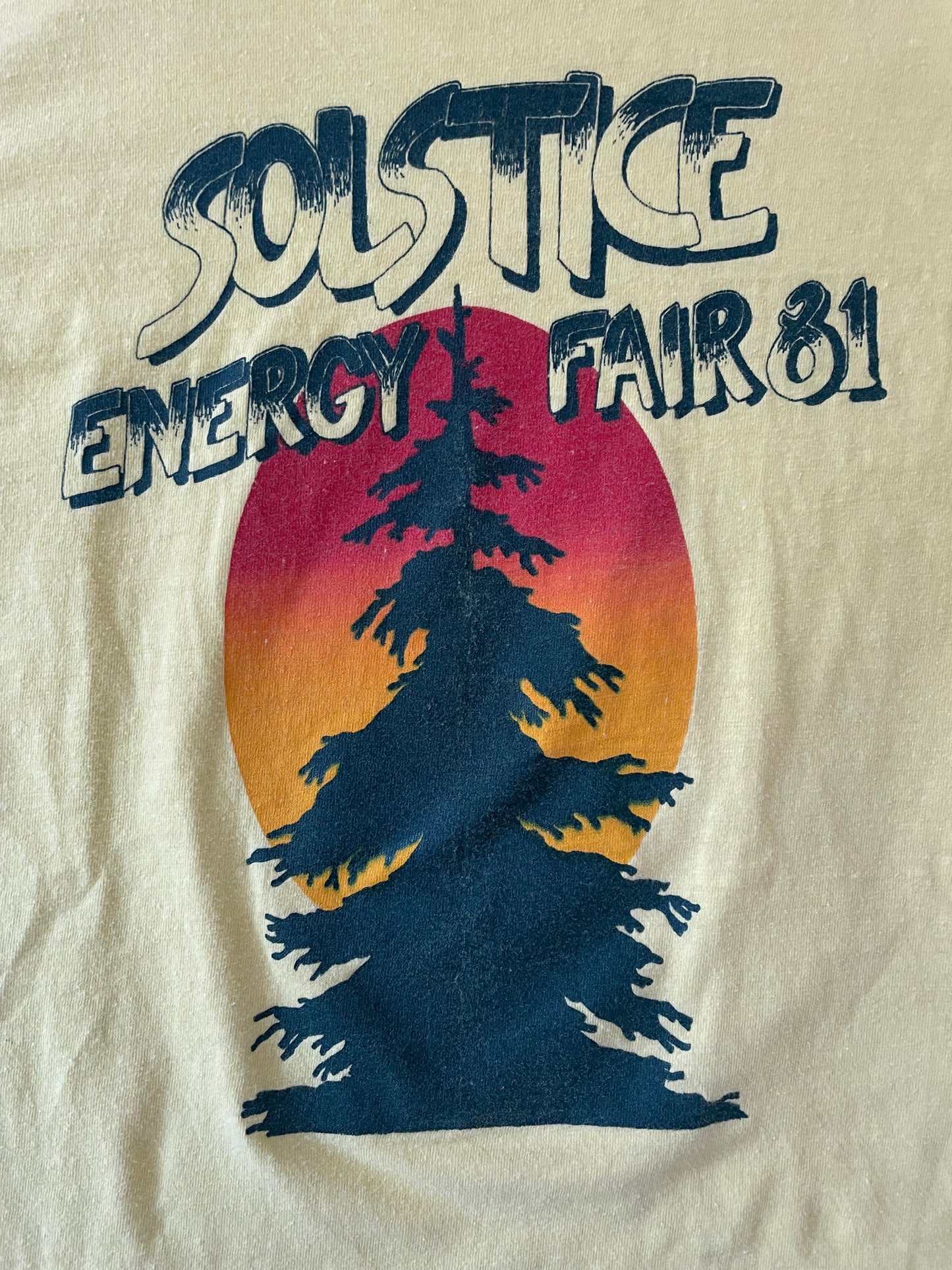 80s Solstice Energy Fair Tee