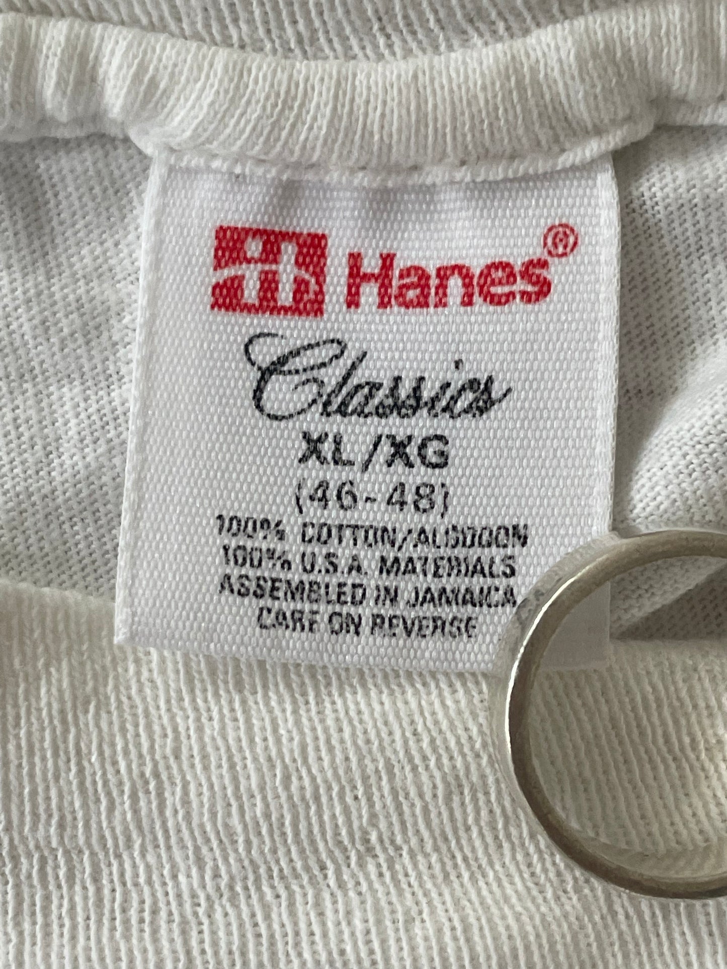 90s Hanes Classics Blank White Tee