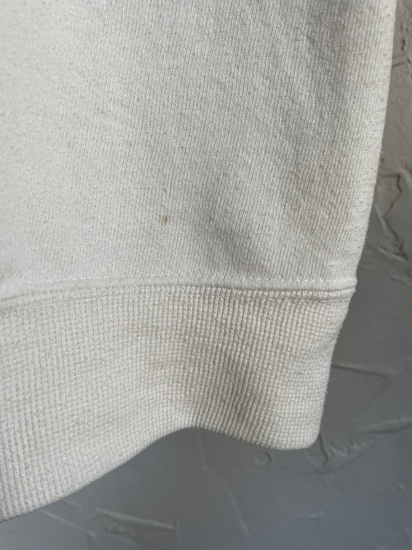 70s Blank Off-White Sweatshirt