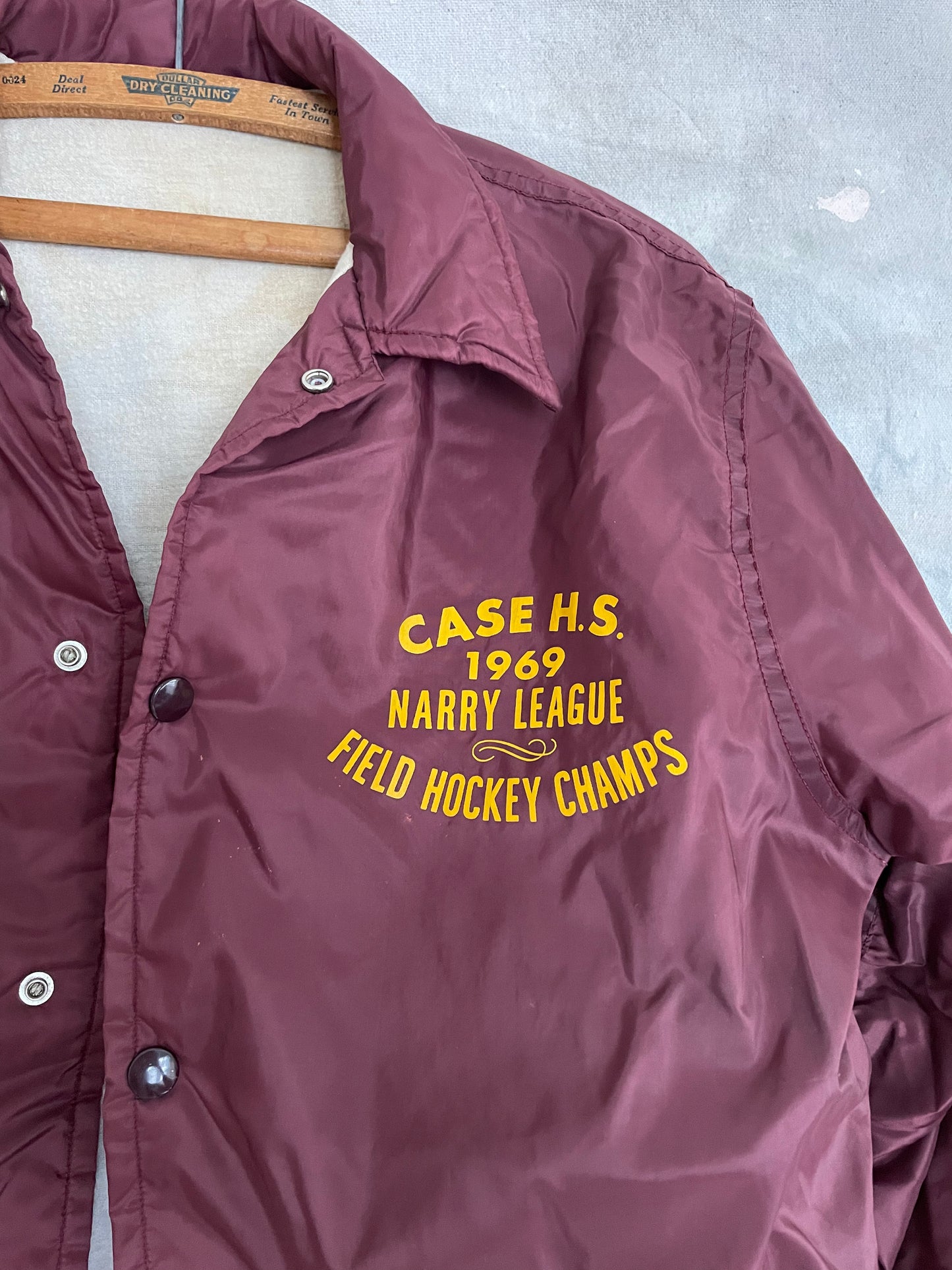 ‘69 Case HS Field Hockey Champs Jacket