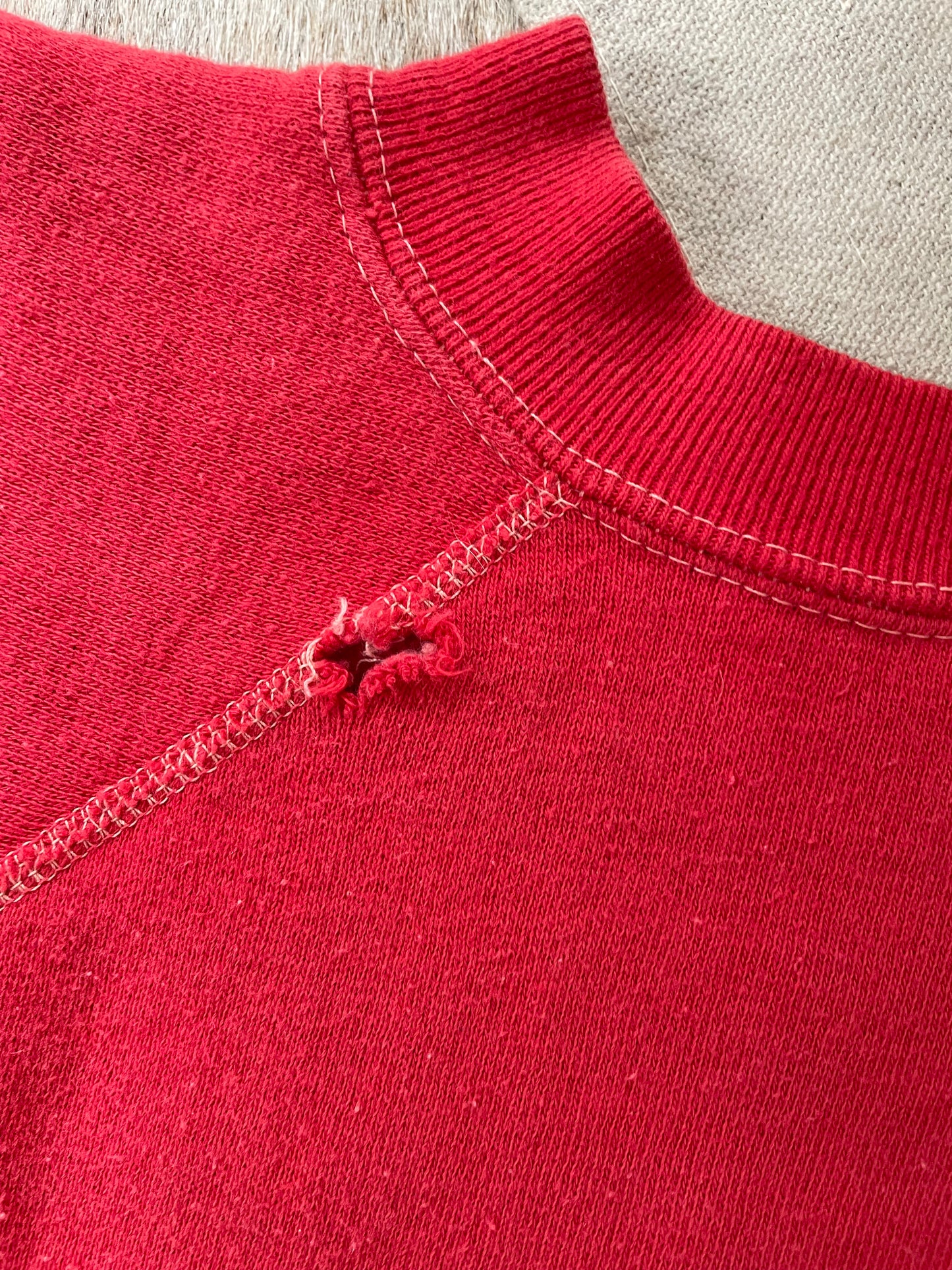 60s/70s Blank Red Sweatshirt