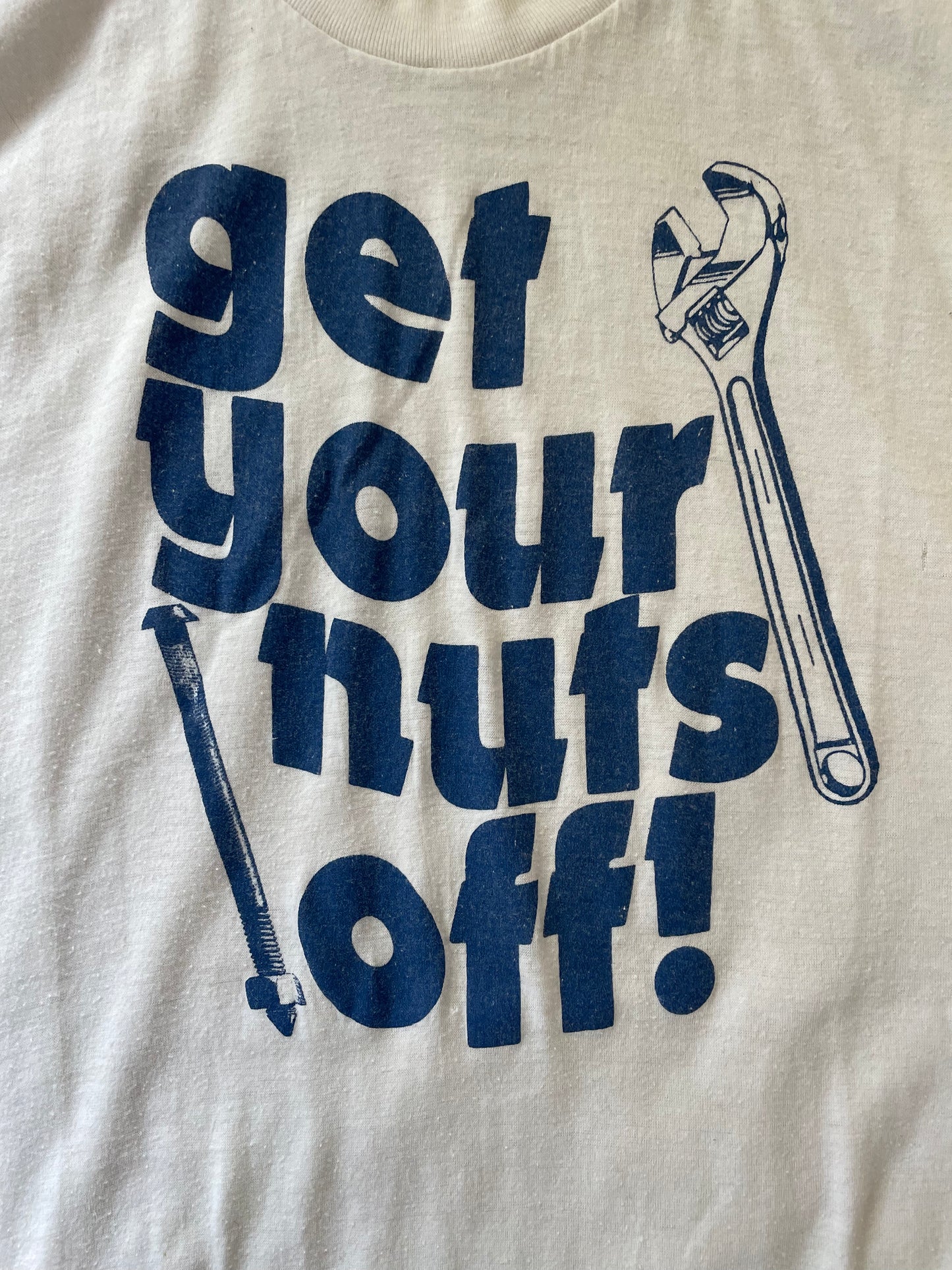 70s/80s Get Your Nuts Off! Tee