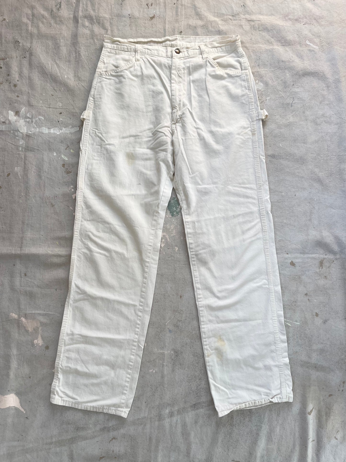 80s DeeCee White Carpenter Pants