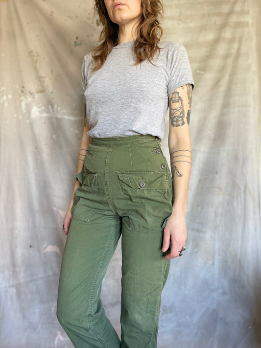 70s Military Women’s Utility Slacks