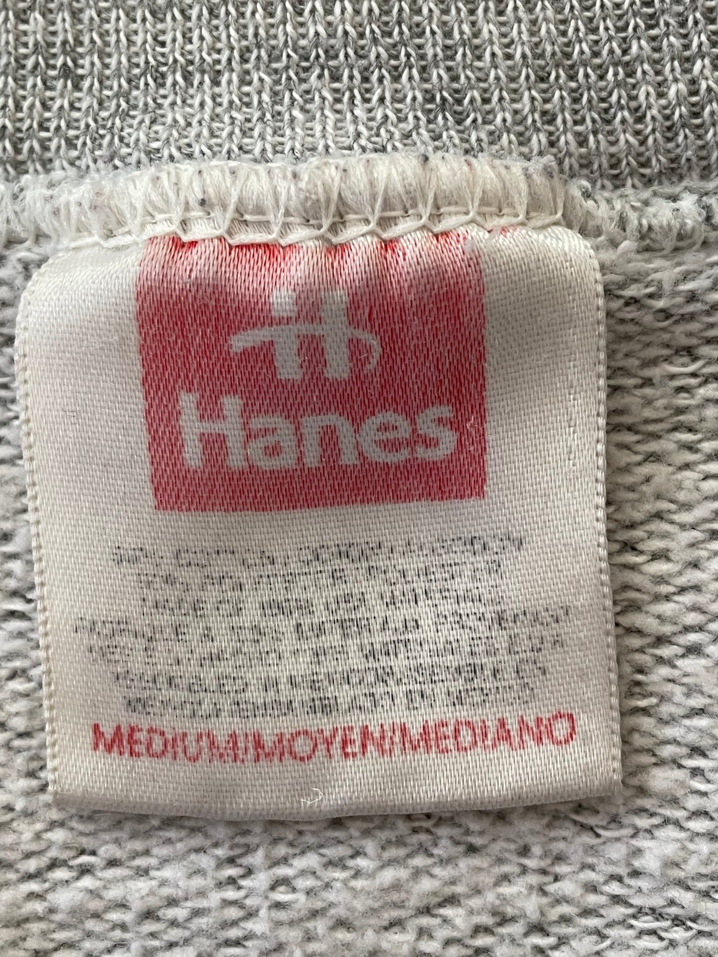 90s Hanes Blank Heather Gray Sweatshirt