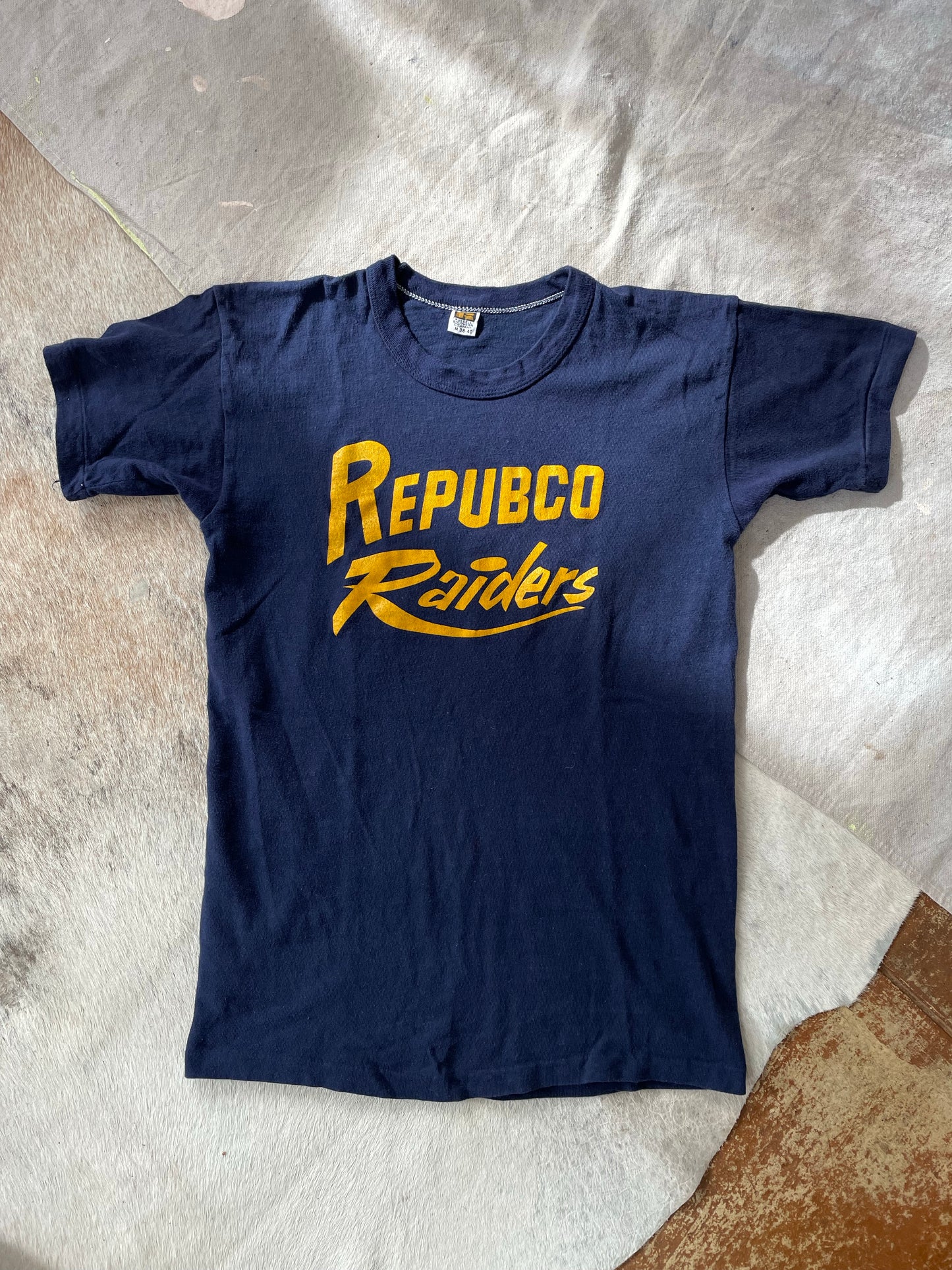60s Russell Southern Co Repubco Raiders Tee