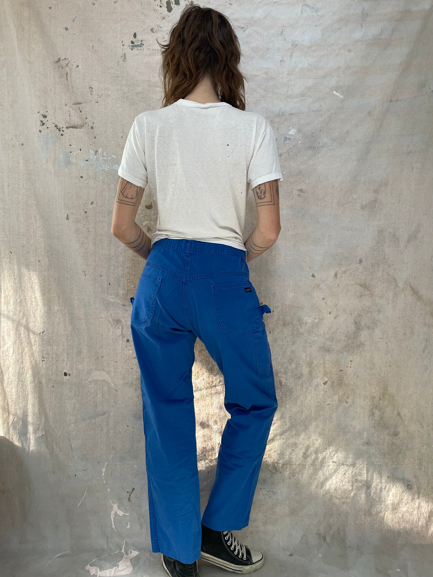 80s Cobalt Blue DeeCee Carpenter Pants