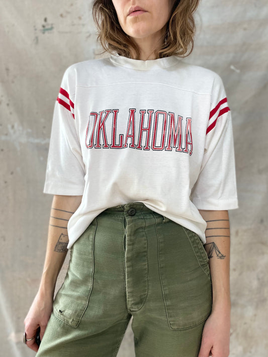 70s Oklahoma Jersey Tee