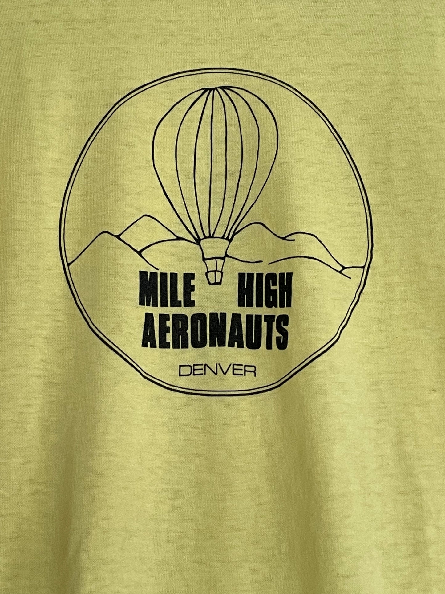 80s Mile High Aeronauts, Denver, Colorado Tee