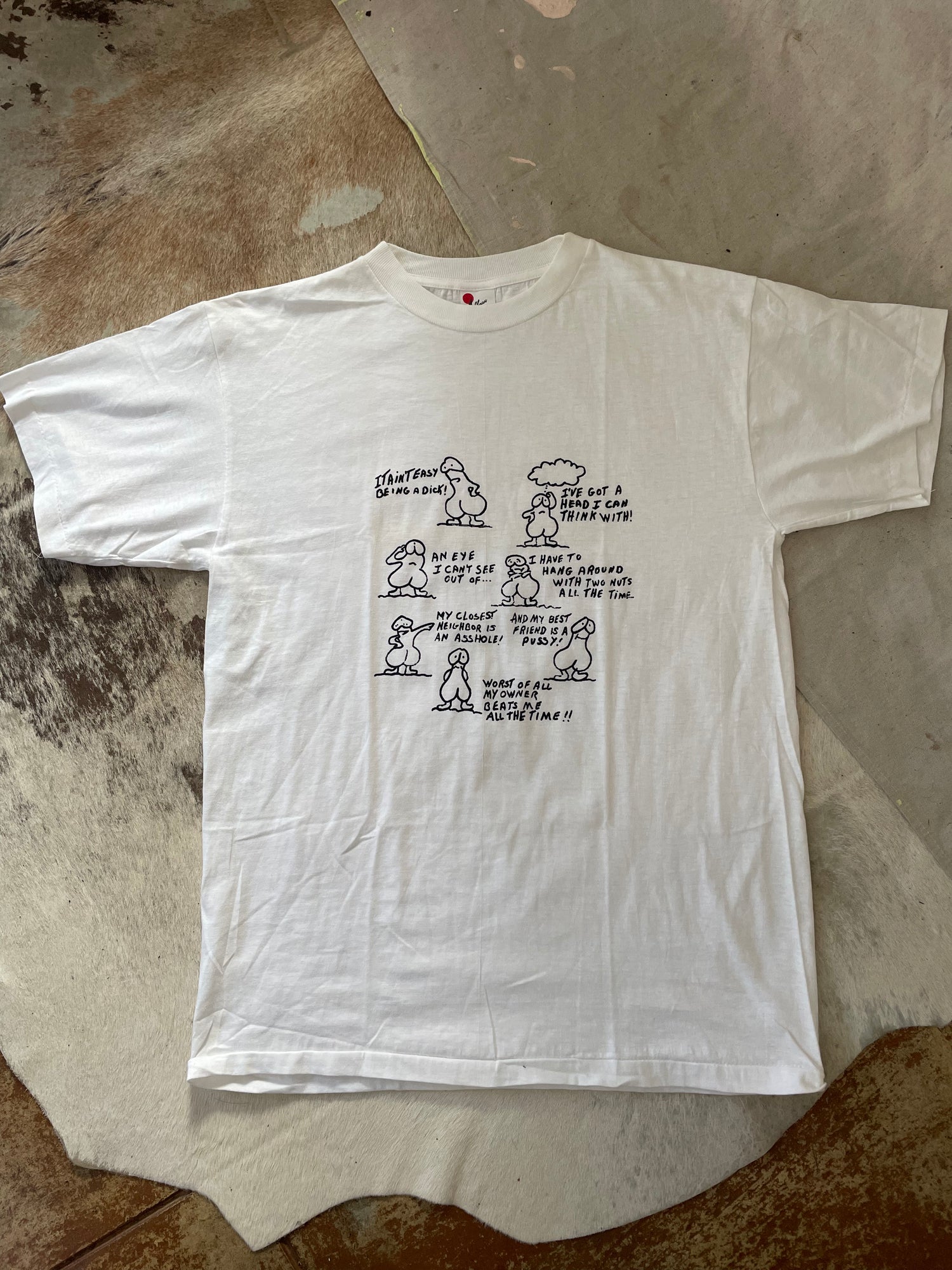 激安アウトレット!】 AIDS 80s～ エイズ Ｔシャツ DICK！ A BE DON'T ...