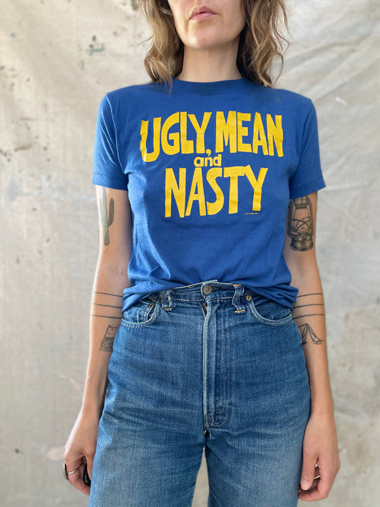 80s Ugly, Mean And Nasty Tee